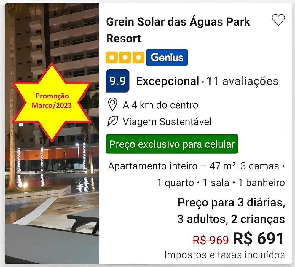 Grein Solar Das Aguas Park Resort Olímpia Exterior foto